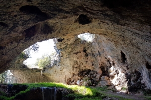Arheological site Vela Spila (Big Cave)